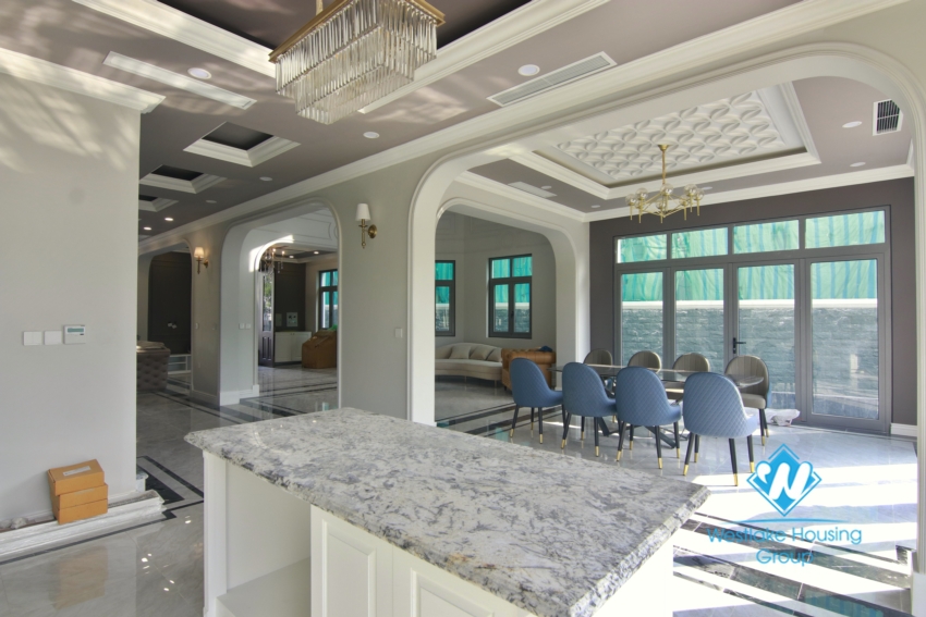 Brand new villa for rent in Vinhome Harmony.